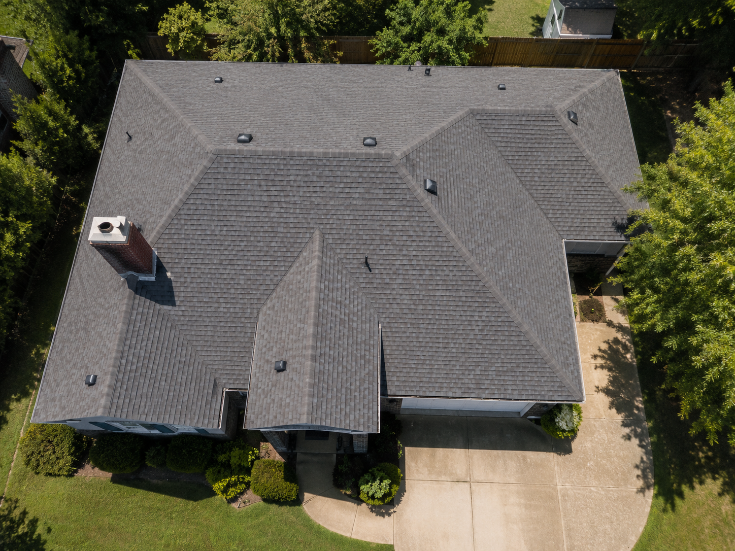 Roof repair project in East Hampton NY